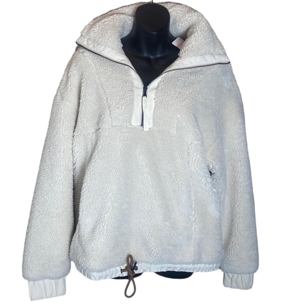 Varley Evereve Appleton Pullover Jacket Eggnog Sm… - image 4